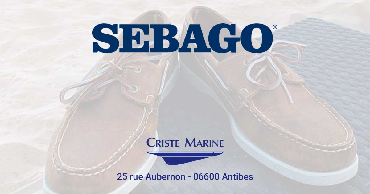 Sebago chez Criste Marine , Antibes
